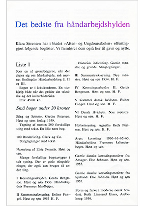Litteraturliste